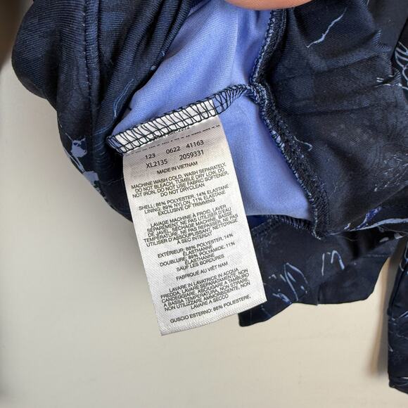 NWT Columbia Womens Ballona Pullover Sweater Floral Navy Blue - M - Picture 7 of 9